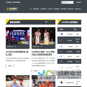关注2025年NBA选秀，见证NBA新秀成长 - NBA选秀先锋站